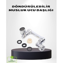 Northcity 1080 Dönebilen Musluk Ucu - Su Tasarruflu Esnek Ve 360 Çift Eksenli Başlık