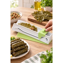 2 Adet Yaprak Sarma Makinesi 3 Kademe Ayarlı Elle Çalışan Sarma Cihazı, Yaprak Lahana Pazı İçin, Karışık Renk Dolma Maker