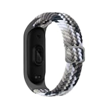 Mey İthalat Mi Band 7 Star Kordon - Gri-siyah