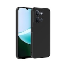 Xiaomi Redmi 15c Kılıf Yumuşak Silikon Kamera Korumalı Lansman Pazarplus Siyah