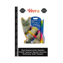 Özel Üretim Farklı Renkler Pratik Tasarım Hayvan Severler Multicolor Kedi Tasması Diğer