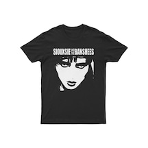 Adrift Ko Buta Siouxsie And The Banshees Unisex Tişört T-shirt Bet6129 Bet6129 Siyah