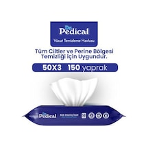 Titiz Vücut Temizleme Havlusu 50 Li 10'lu Set
