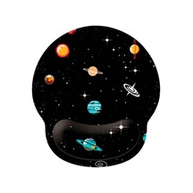 Bilek İçin Silikon Mouse Pad, Yaratıcı Boyalı Hafızalı Köpük Fare Rengi