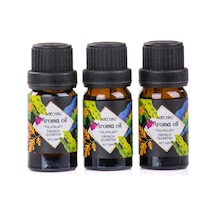 Mukko Home 3'lü Esansiyel Uçucu Yağ 3x10ml Frenc Quarter Buhurdanlık Yağı Set, Difüzör, Oda Kokusu Diğer