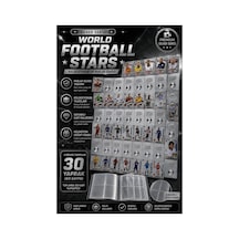 Cantex Tech Futbolcu Oyun Karti 55 Adet Sılver Series Pocket Esnek Kırılmaz Parlak Kart + Albüm Hediyeli