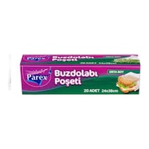 Parex Buzdolabı Poşeti Orta Boy Beyaz