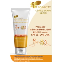 Prosante Güneş Bakım Kremi Spf +50 Çocuk Etkili Koruma 50ml