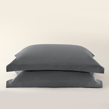 Luxury Yastık Kılıfı 50x70 Cm Koyu Gri