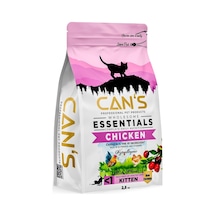 Cans Cat Kitten Yavru Kedi Maması 2.5 Kg Sağlıklı Ve Besleyici Formül