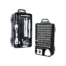Hassas Tornavida Seti Bilgisayar Pc Telefon Onarım Aracı Seti Manyetik 115 İn 1 Tornavida Seti Bx40