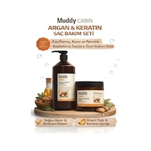 Muddy Cabin Argan & Keratin Bakım Seti