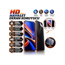 Huawei P20 Uyumlu Şeffaf Hd Hayalet Nano Kırılmaz Ekran Koruyucu Darbe Emici Ultra Plus