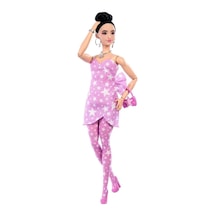 Jjn71 Barbie Deluxe Style - Yıldız Desenli Elbise