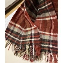 Gençev Home &Selin& %100 Saf Yün Scotch Battaniye Tek Kişilik (467107583)