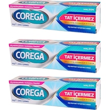 Süper Protez Yapıştırıcı Tatsız Krem 40 Gr 3 Adet
