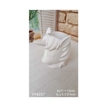 Yy4257 Tek Boynuzlu At Pony Saksı Silikon Kalıp