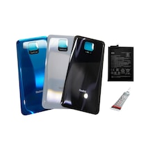 Redmi Note 9 Pro Arka Batarya Kapağı ,batarya Ve B Siyah