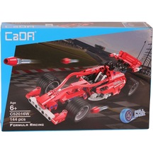 C52016w Yarış Arabası Çek Bırak 144 Parça Block Oyuncak