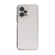 Xiaomi Poco X5 5g Kılıf Volet Silikon - Beyaz 0.2M-Çok Renkli