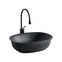 Eh-4600m5 Siyah Tezgah Üstü Lavabo Siyah