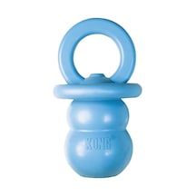 Kong Puppy Yavru Köpek Diş Kaşıma Emzik Mavi S 12 CM