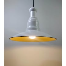 Mylights Modern Spor Metal Tekli Sarkıt Avize Mat Beyaz