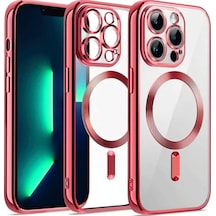 Apple iPhone Uyumlu 13 Pro Max Kılıf Kross Magneticsafe Kapak - Kırmızı Bzsxx00 1