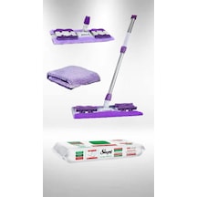 Sleepy Mop Aparatı + Easy Clean Mop Islak Havlu Uyumlu Mop Set