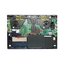 Asus Vivobook 15 X571gd-al125t Notebook Uyumlu Cpu, Gpu Fanı Takım Sağ-sol Set