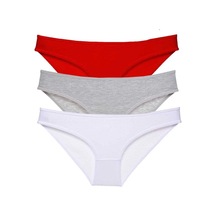 3 Adet Süper Eko Set Likralı Kadın Slip Külot 542 Çok Renkli