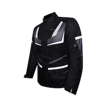 Prosev ARK01 4 Mevsim Uzun Motosiklet Montu Gri - Siyah