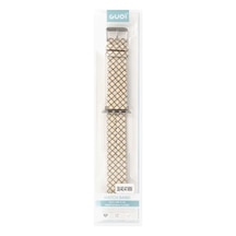 Newface Apple Watch 42mm Karo Motif Kordon - Mavi Diğer