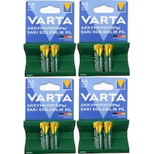 Varta 2700 mAh AA Ni-MH Şarj Edilebilir Kalem Pil 2 x 4'lü
