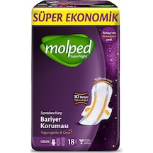 Molped Süpernight Hijyenik Ped Uzun Süper Ekonomik 18'li