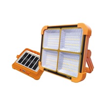 Solar Güneş Enerjili Kamp Lambası - Ip66 Su Geçirmez Powerbank Özellikli Şarj Edilebilir Çok Fonksiyonlu Projektör, Sos Flaşörlü Çadır Ve Avcı Led Işıldak