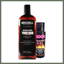Bezos Brickell Erkek 237 Ml Şampuan Saçsakal Anti-beyaz + 1sıxx Bayan Bay Kaygan Lubrikantkrem 60 Ml Bezos1