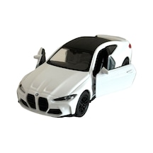 Bmw M4 Model Araba 1:36 Ölçek 11cm Metal Diecast