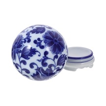 Şık Seramik Top Dekoru - Ev Ve Ofis İçin Yaratıcı Masa Aksesuarı