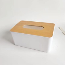 Büyük Dikdörtgen 1 Adet-1 5 Adet Japon Doku Kutusu Ahşap Kapak Tuvalet Kağıdı Kutusu Masif Ahşap Peçete Tutucu Kılıf Basit Şık Ev Araba Doku Kağıdı