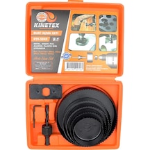 8in1 Buat Açma Panç Seti Metal - Ahşap - Pvc - Alçıpan - Pls. 64-73-89-102-127mm Ktx-3243 Crchmgo