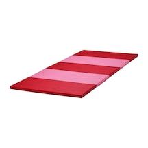 Çocuk Oyun-jimnastik Minderi Meridyendukkan 78x185 Cm Katlanır Aktivite Minderi Pembe-kırmızı Renk