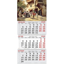 2026 Yılı Gemici Takvimi-pazar, Kahire-mısır-frederick Arthur Bridgman