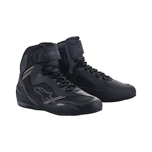 Alpinestars Faster-3 Rideknit Korumalı Motosiklet Botu Siyah Siyah