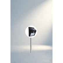 Suya Dayanıklı Güneş Enerjili Duvar Lambası 40 Led Bahçe Renkli