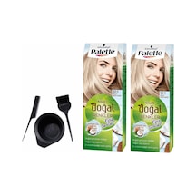 Palette Natural Saç Boyası 12/1 Küllü Buzulsarı2 Adet+Boyama Seti