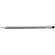 Faber Castell 2b Üçgen Metalik Kurşun Kalem-gümüş Çok Renkli