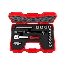 İzeltaş 1/4'' Altı Köşe Lokma Anahtar Takımı 15 Parça - 1107006015