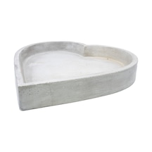 Dekoratif Beton Kalp Kap / Saksı Gri