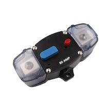 Oldfriend 80a Otomatik Devre Kesici 12-48v Agu Tipi Stereo Amplifikatör 4ga Sigorta Tutucu